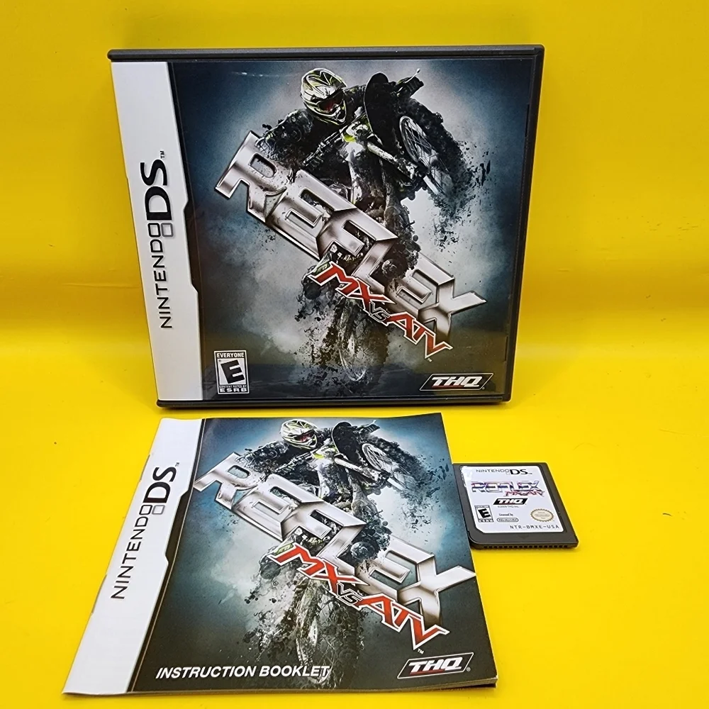 MX vs ATV Reflex (Nintendo DS, 2009) Complete